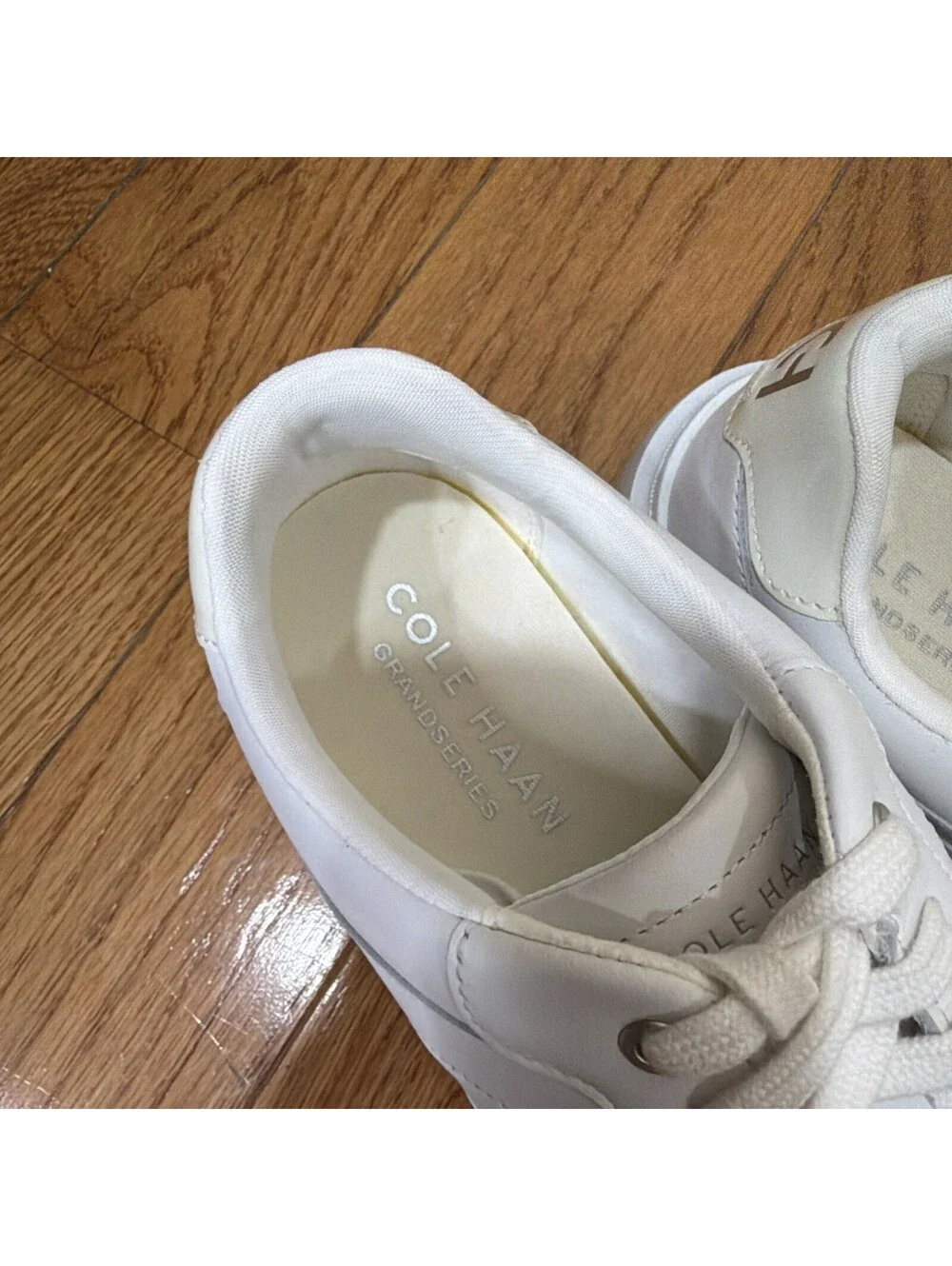 Size 8.5 B Men’s Cole Haan - Sneaker Shoes  -white Style W30801